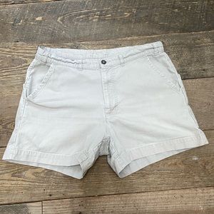 PATAGONIA Organic Cotton Khaki Shorts